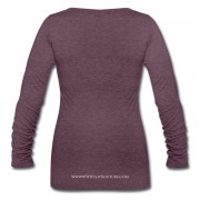 Allie Stars & Witchy Tools #ModernWitchLife - Scoop Neck Long Sleeve Purple