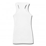 Herb Picking, Spell Casting, Card Reading WITCH - Bamboo Racerback Performance Tank White