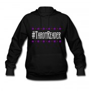 #TarotReader - Long Sleeve Hoodie Sweatshirt Black