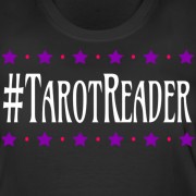 #TarotReader - Scoop Neck Maternity T-shirt Black