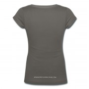 #TarotReader - Scoop Neck T-shirt Gray