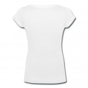 #TarotReader - Scoop Neck T-shirt White