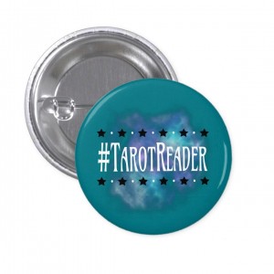 #TarotReader Teal 2 in. Button