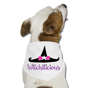 Witch Hat Witchilicious - Dog Bandanda