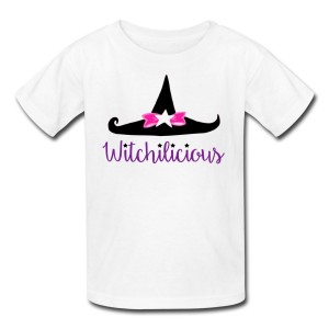 Witch Hat Witchilicious - Kid's Classic T-shirt White