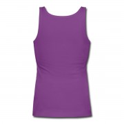 Witch Hat Witchilicious - Longer Length Fitted Tank Purple