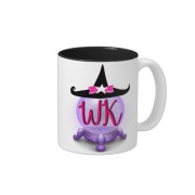 Witchy Kouture Logo Two-tone Mug