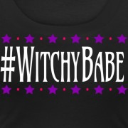 #WitchyBabe - Scoop Neck T-shirt Black
