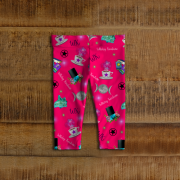 WK #ModernWitchLife Pink Print Baby Leggings