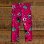 WK #ModernWitchLife Pink Print Baby Leggings