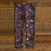 WK #ModernWitchLife Taupe Print Baby Leggings
